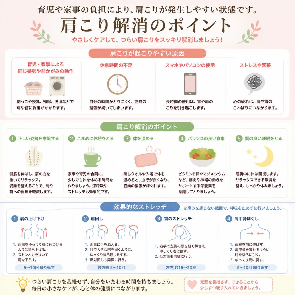 肩こり解消サポート