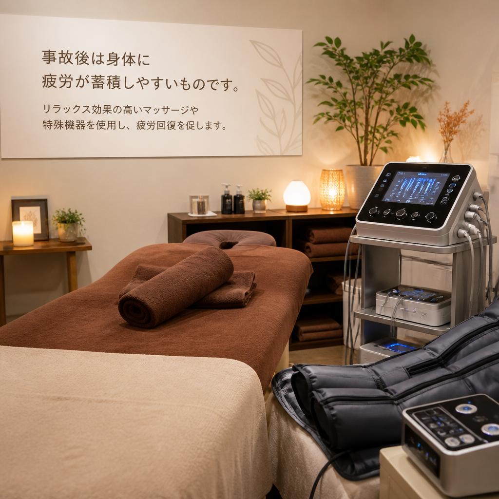 疲労回復に向けた施術